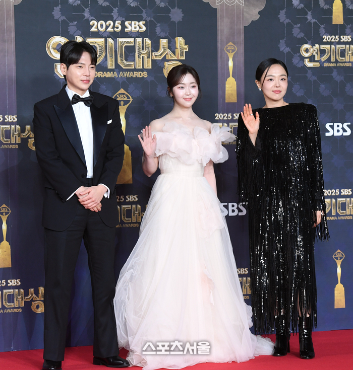 [포토]SBS 연기대상, 고건한-서혜원-이상희