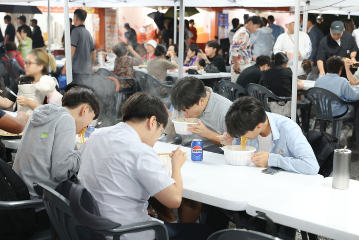 2025 원주라면축제 모습. 사진|원주시청