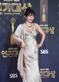 [포토]SBS 연기대상 참석하는 길해연