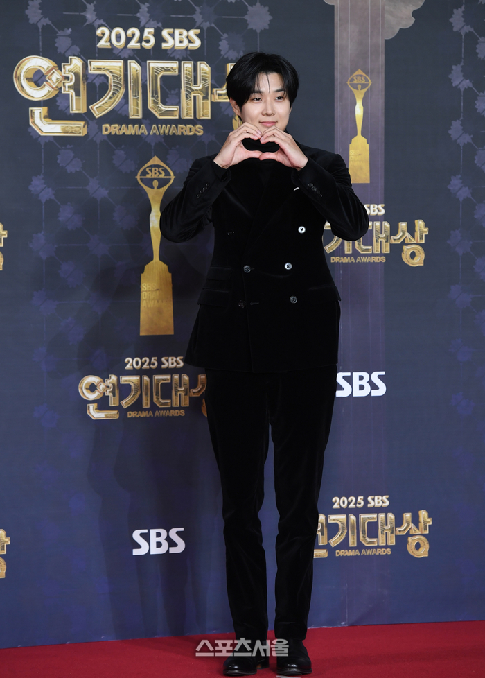 [포토]SBS 연기대상 참석한 최우식