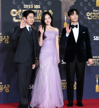 [포토]신동엽-채원빈-허남준, SBS 연기대상의 3MC