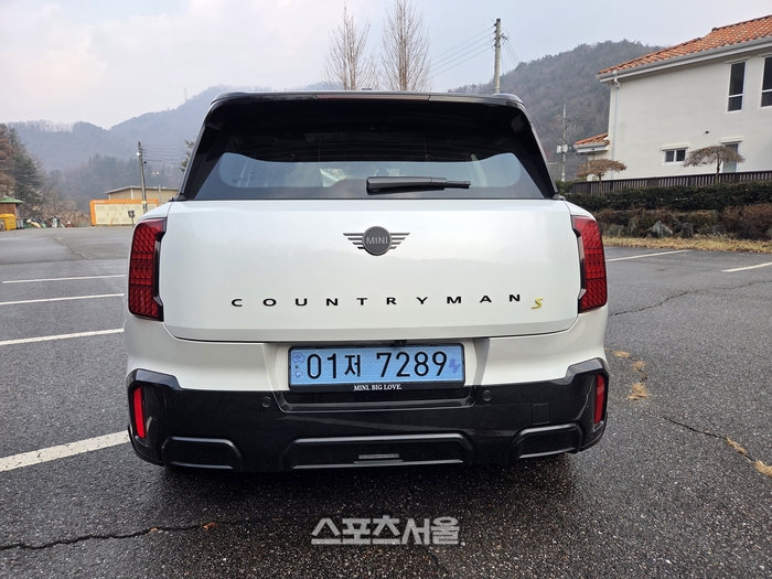 뉴 미니 컨트리맨 S ALL4 JCW 트림. 양평 | 원성윤 기자 socool@sportsseoul.com