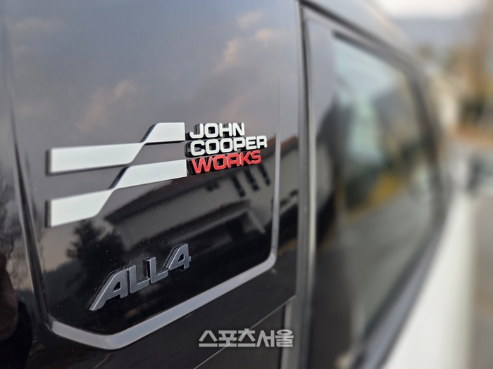 뉴 미니 컨트리맨 S ALL4 JCW 트림. 양평 | 원성윤 기자 socool@sportsseoul.com