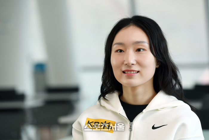 쇼트트랙 국가대표 최민정. 천국가대표선수촌 웰컴센터. 진천 | 박진업 기자 upandup@sportsseoul.com