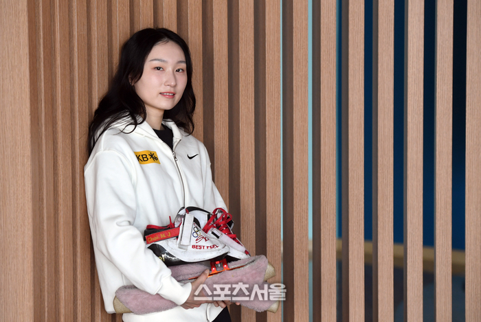 쇼트트랙 국가대표 최민정. 천국가대표선수촌 웰컴센터. 진천 | 박진업 기자 upandup@sportsseoul.com