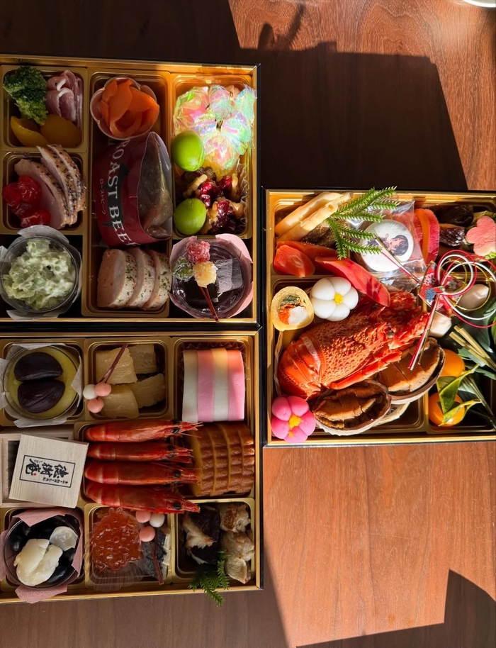 오세치 요리. 사진ㅣ박유천 SNS