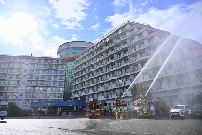 2025년 안전한국훈련 모습. 사진|속초시청