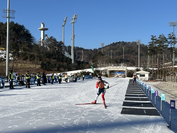 평창군, 제16회 한국학생바이애슬론연맹회장배 학생 바이애슬론대회 ‘2일 차 개인 스프린트 경기’ 열려