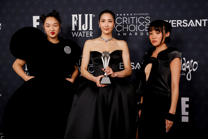 제31회 크리틱스초이스 오드라 누나, 이재, 레이 아미. 사진| 연합외신