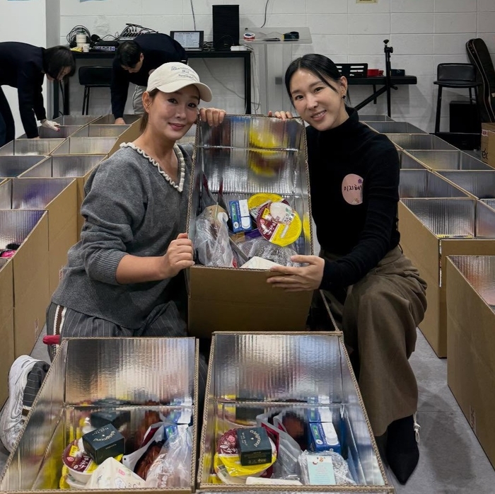 이지혜, 김원희와 뭐하나 했더니...1000만원 기부 위기청소년 돕는 프로젝트 동참