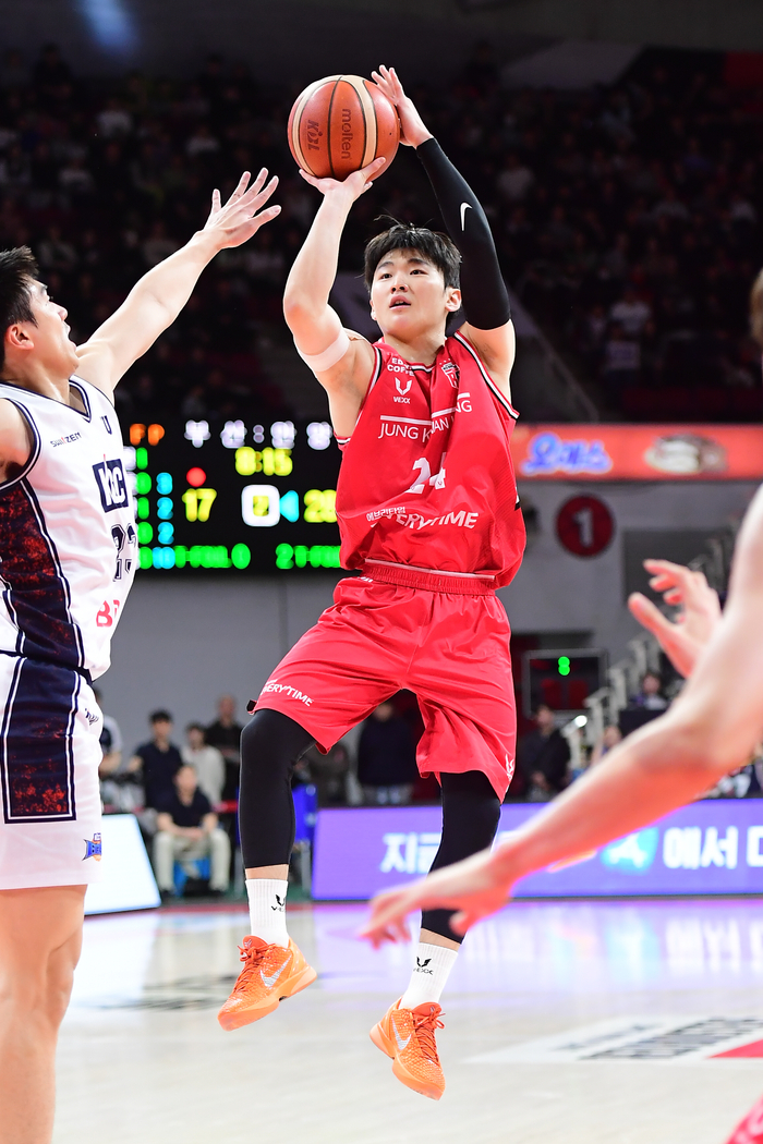 안양 정관장 문유현. 사진 | KBL