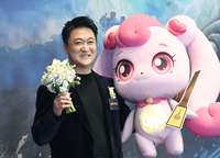 [포토]퍼스트브랜드대상, 2년 연속 캐릭터 대상 수상하는 티니핑