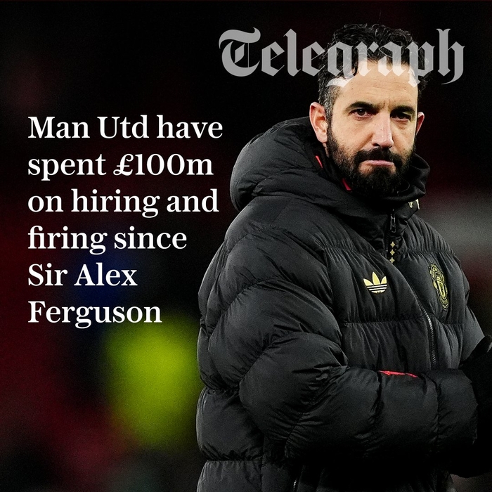 아모림 ‘경질’까지…알렉스 퍼거슨경 이후 10년 넘게 반복되는 감독 고용→해고, ‘감독의 무덤’ 비용만 무려 ‘1억 파운드’