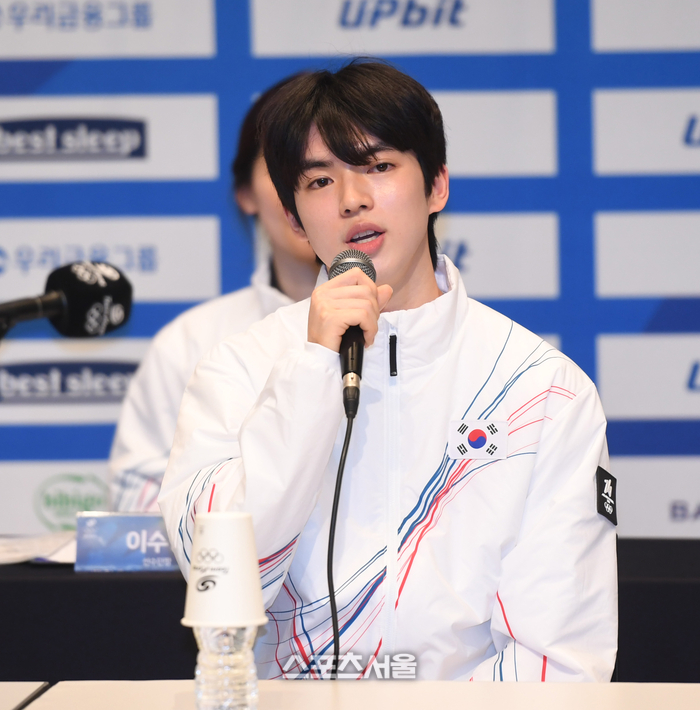 [포토] 피겨 차준환 ‘단체전도 기대해 주세요’