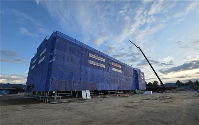 국립정원소재센터 현장 모습. 사진|춘천시청