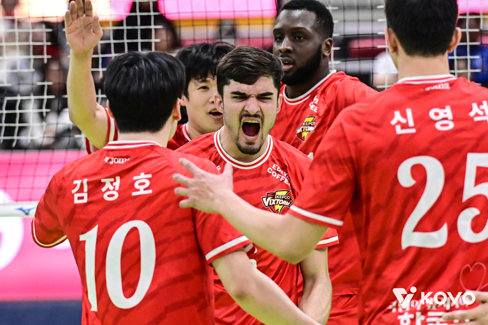 아시아 쿼터 무사웰 데뷔전 ‘합격점’…‘3위’ 도약 한국전력, 더욱더 매서워진다