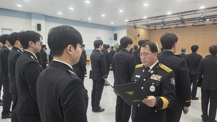 [강원소방]원주소방서, 1월 7일자 임용장 수여식