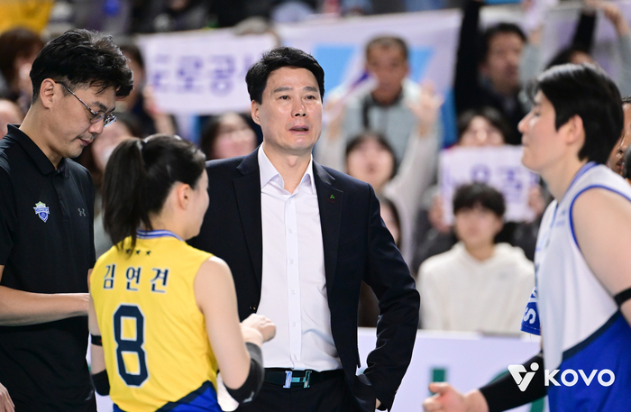 현대건설 강성형 감독. 제공 | 한국배구연맹 