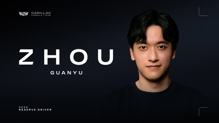 GM, ‘올해 데뷔’ 캐딜락 F1 팀에 중국 드라이버 저우 관위 영입