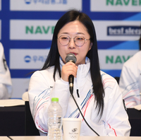 [포토] 컬링 김선영 ‘다른 종목도 응원 많이 하겠다’