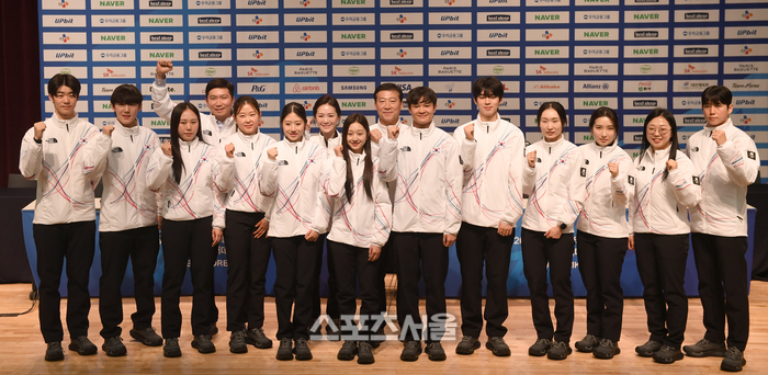 [포토] 파이팅 외치는 미디어데이 참가단