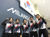 [포토] 최민정-이소연-김길리-노도희-심석희 ‘파이팅!!’