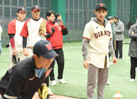 [포토]후배들 독려하는 이정후