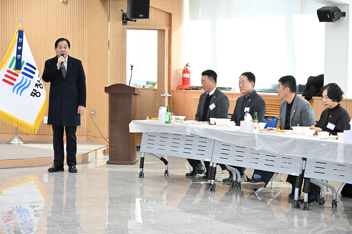 평창군 청송청년회, 2026년도 진부면 신년인사회 개최