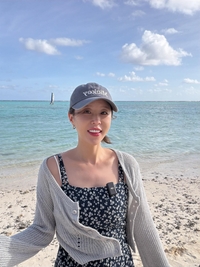 코요태 신지, 사이판서 뽐낸 예비 신부의 눈부신 미모