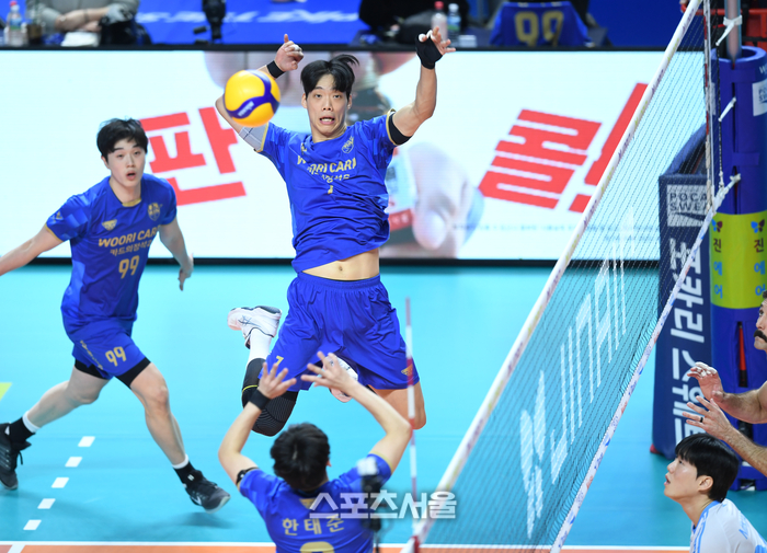 [포토] 이상현 ‘토스 좋았어’