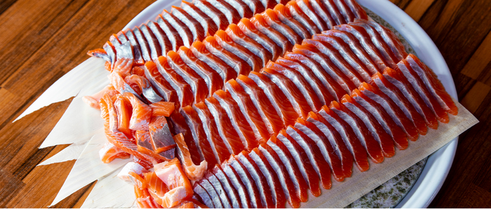 송어요리 전문 회센터! 사진|평창송어축제위원회