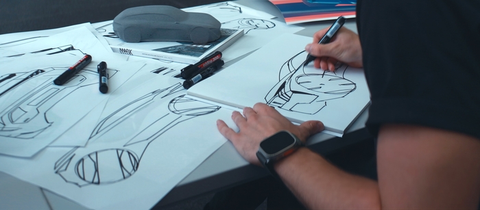 푸조 3008 디자인 스케치. 사진ㅣ스텔란티스코리아