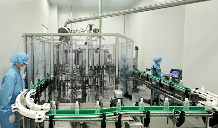 식품진흥원 공유공장: PET 생산라인. 사진|식품진흥원