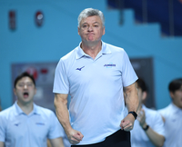 [포토] 대한항공 헤난 감독 ‘바로 이거야’