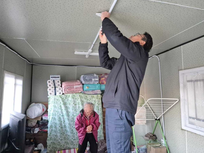 [강원소방]강릉, 겨울철 컨테이너 하우스 등 주거취약시설 현장점검