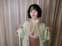 AOA 출신 지민, 핑크 란제리룩으로 몽환美 시선 끌어