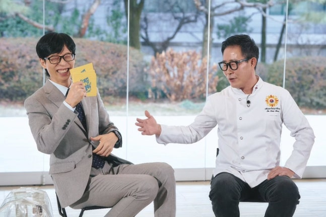 방송인 유재석과 임성근 셰프. 사진 | 임성근 SNS