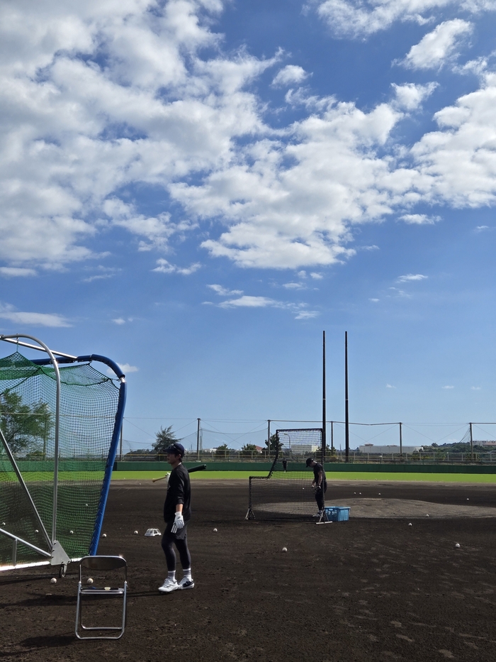두산 박찬호가 2026시즌을 앞두고 개인 훈련을 진행 중이다. 사진 | 두산 베어스