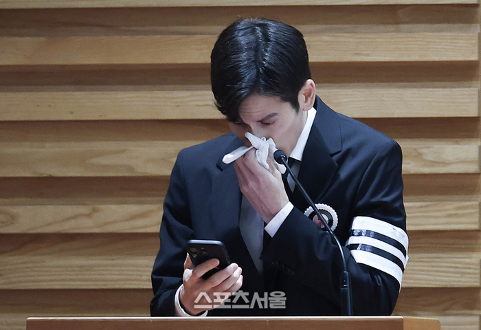 안다빈이 공개한 故안성기의 30년 전 편지...“이 세상에 가장 필요한 건 착한 사람”