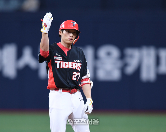 이제 KIA ‘주전 중견수’ 김호령, 버티고 버텨 터졌다…이제 ‘FA’가 보인다 [SS시선집중]