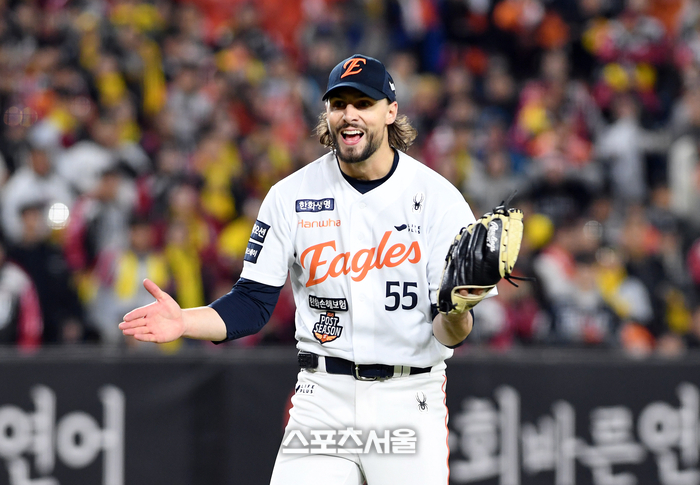 “대만 생각했다” 와이스, 한화에서 못 볼 뻔…ML 복귀 후에도 ‘한화 사랑’ 계속 [SS시선집중]