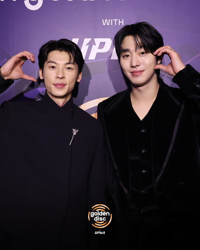 허광한과 안효섭. 사진 | 골든디스크 어워즈