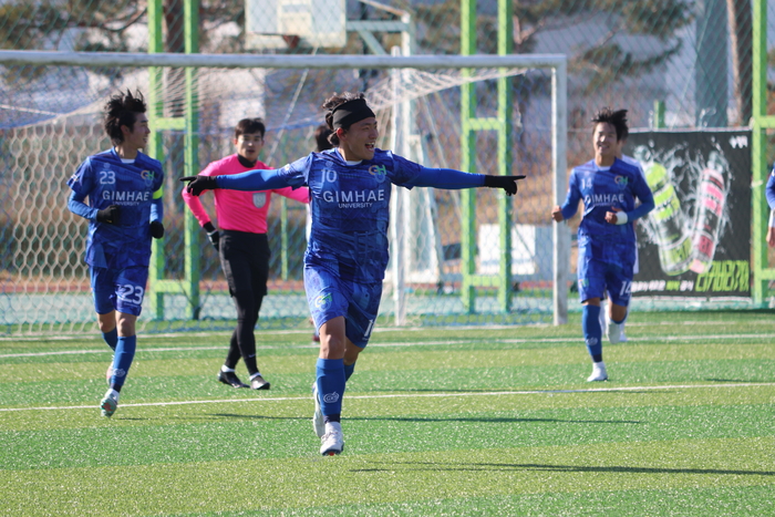 3경기 6골로 ‘3승’ 경기, 조별리그 통과[1,2학년 대학축구]