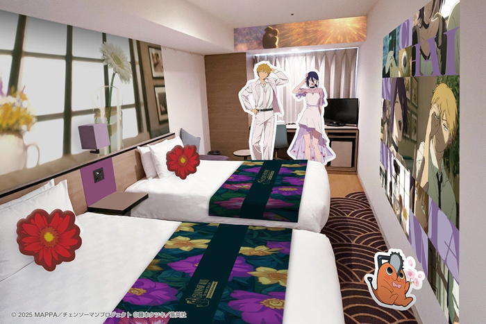 프리미엄 호텔 브랜드 프린스호텔은 도쿄 이케부쿠로의 ‘썬샤인 시티 프린스호텔’에서 인기 애니메이션 ‘체인소맨’과 협업한 대규모 콜라보레이션 프로모션을 진행한다고 밝혔다. 사진 | 프린스호텔