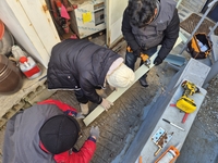 속초지역자활센터 클린리페어 사업단, 강풍 피해 독거노인 3가구 무상 집수리 지원