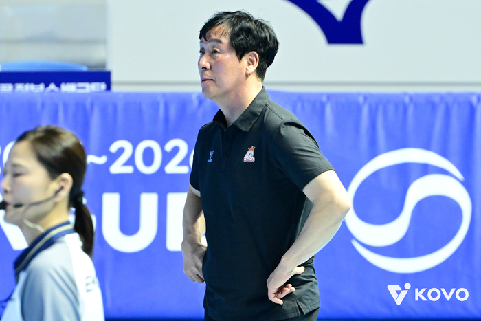 현대캐피탈·대한항공 상대 ‘2연승’ 신영철 감독의 칭찬 “(이)민규의 속공 토스가 좋았다”[현장인터뷰]