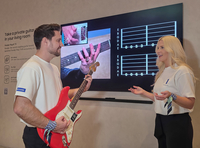 삼성전자, 집에서 즐기는 ‘기타 레슨’…AI 스크린 맞춤 학습