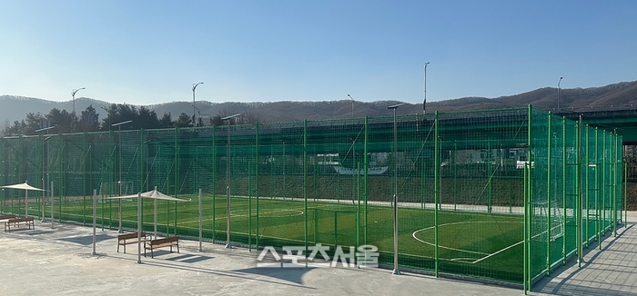 성남시, 판교 대장저류지에 풋살·농구장 조성