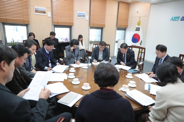 정부업무보고 연계 춘천시 대응전략 보고회. 사진|춘천시청