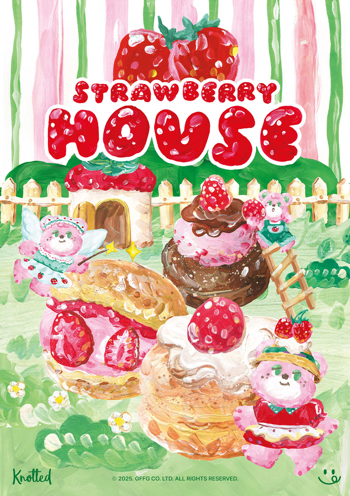 ‘Strawberry House’ 오픈!…노티드, 제철 생딸기 신메뉴 8종 출시